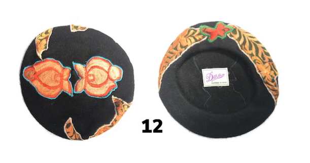 Black Leaves Hat