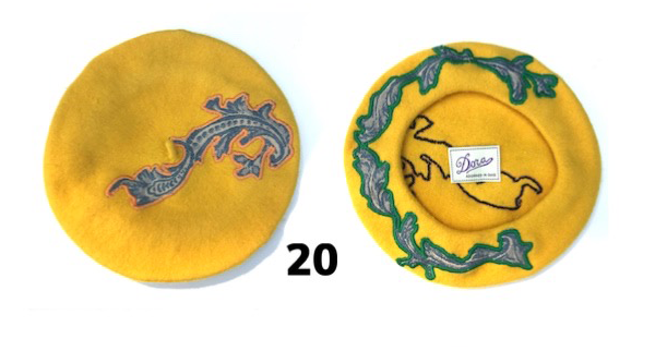 Goldenrod Patterned Hat