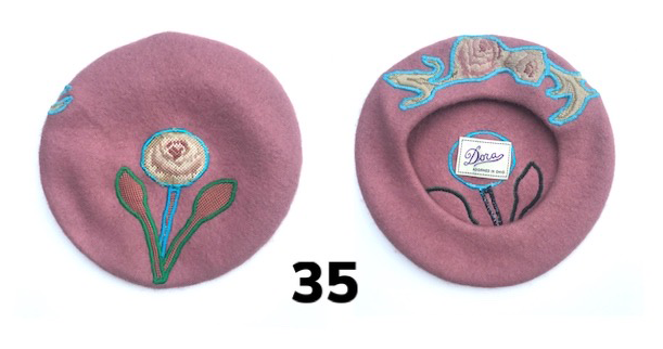 Dusty Rose Hat