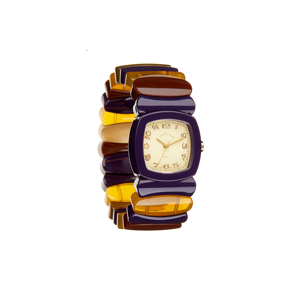 Purple Brown Multi