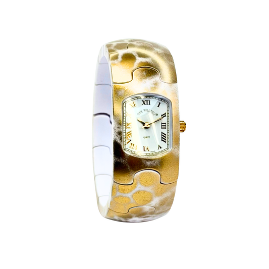 Puzzle White Gold