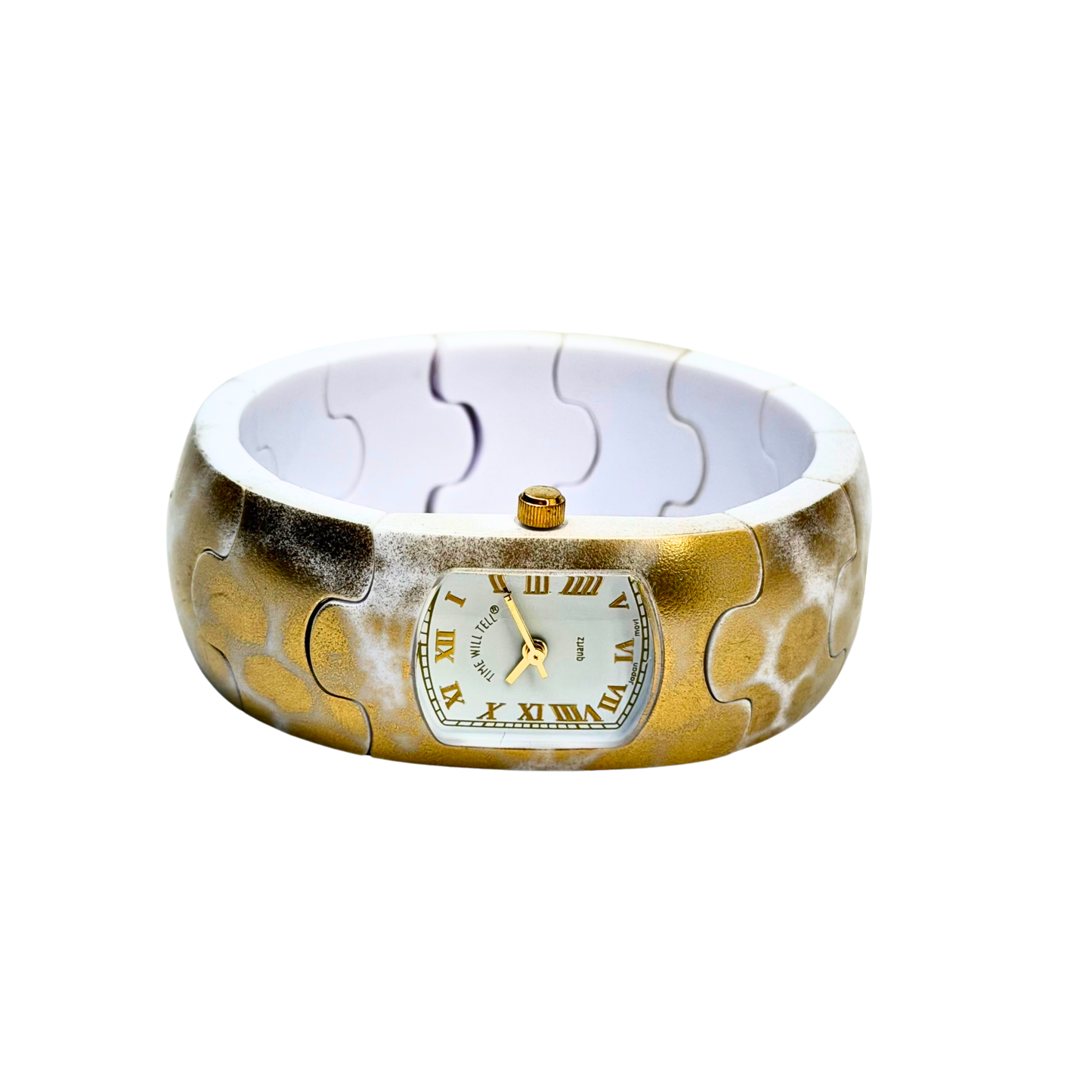 Puzzle White Gold
