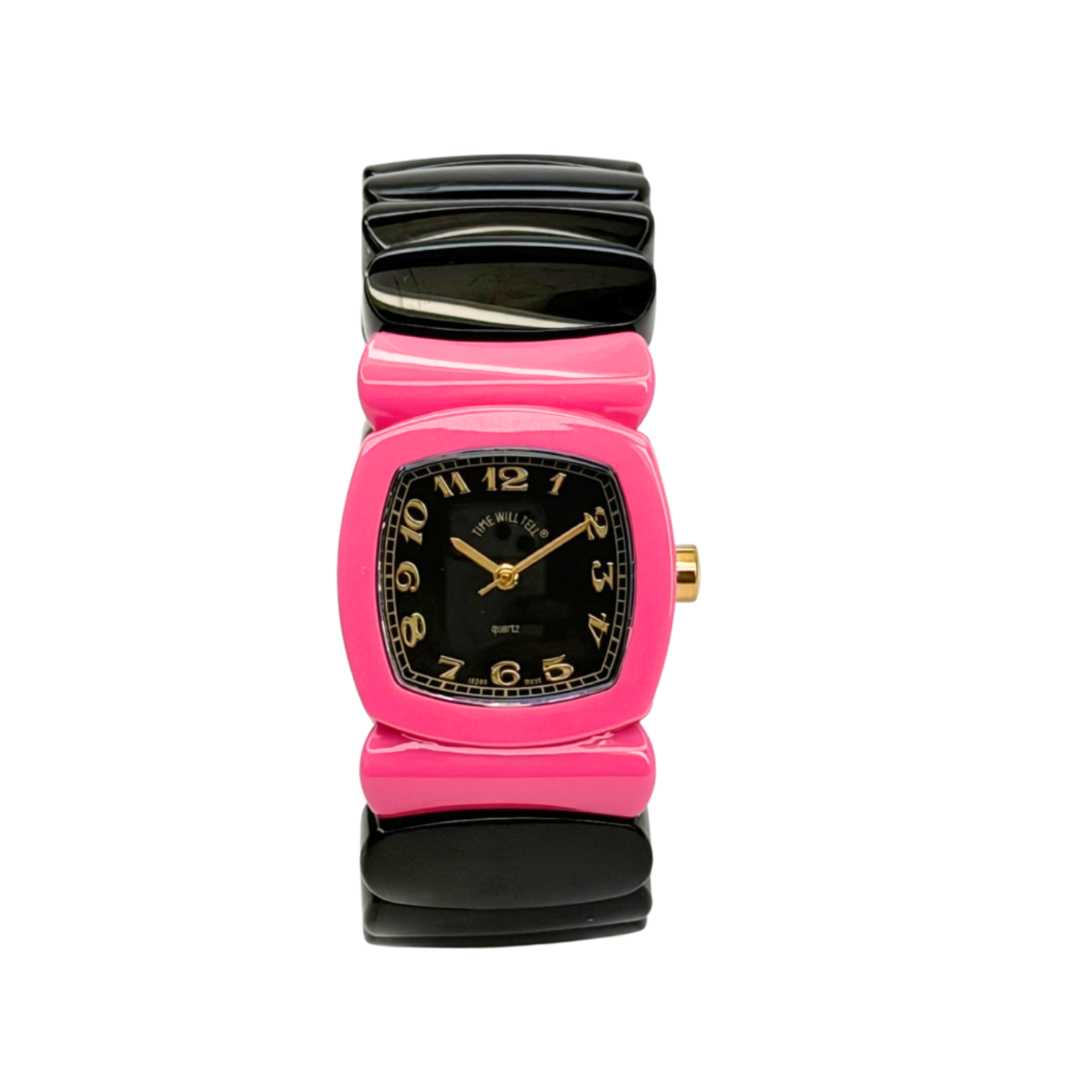 Hot Pink & Black Multi