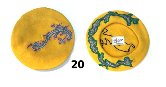 Goldenrod Patterned Hat